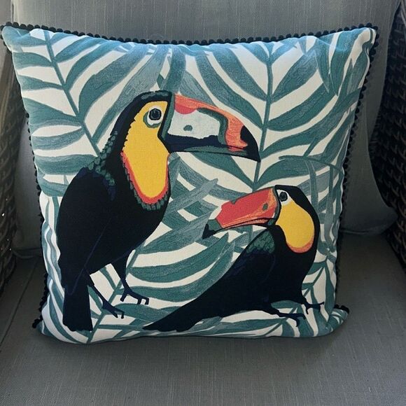 Allen Roth Almohada Decorative In/outdoor Graphic Pillow - Picture 1 of 5